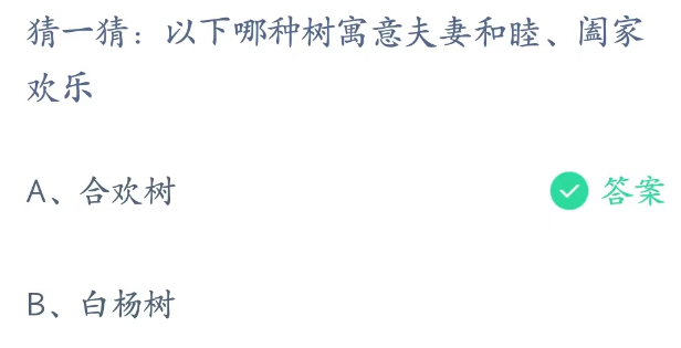 蚂蚁庄园2023年2月14日答案最新